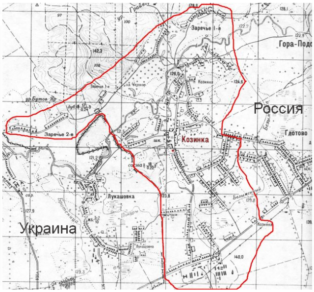 Орловка на карте украины